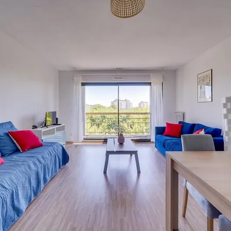 Daire Bel Bastide Avec Parking Bordeaux